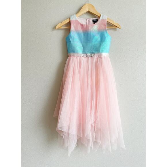 Zunie Other - Zunie Iridescent Tulle Special Occasion Maxi Dress Size 6